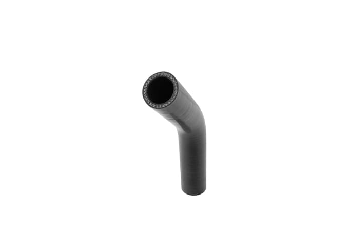 Silicon 45 Degree Silicon Hose - Elbow 1.00" (Black)