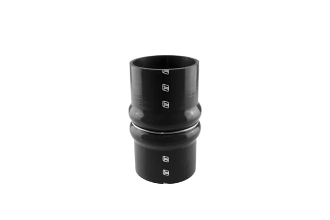 Silicon Double Hump Silicon Hose 3.50" (Black)