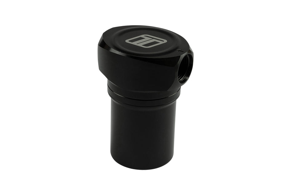 Fuel Filter Canister 10um 6AN Black
