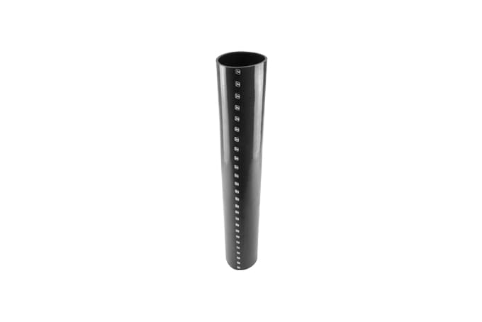 Straight Hose 3.50" x 610mm (Black)