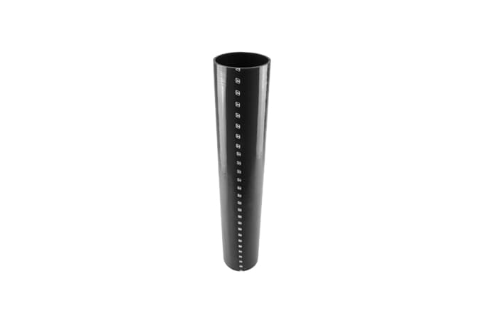 Straight Hose 3.75" x 610mm (Black)