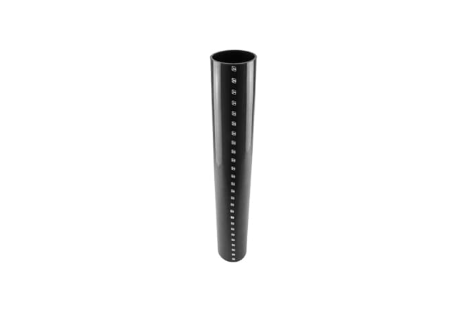 Straight Hose 3.25" x 610mm (Black)
