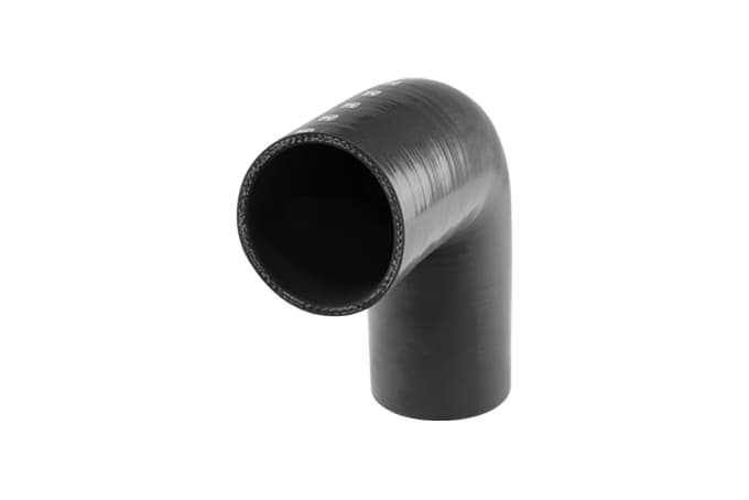 Silicon 90 Degree Hose - Elbow 2.75" (Black)